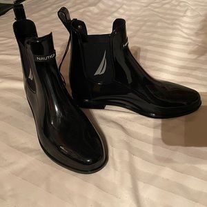 Black NAUTICA Women’s Rain boots Size 9